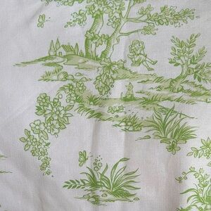 Pottery Barn Kids Full Size Bed Skirt Toile Pattern